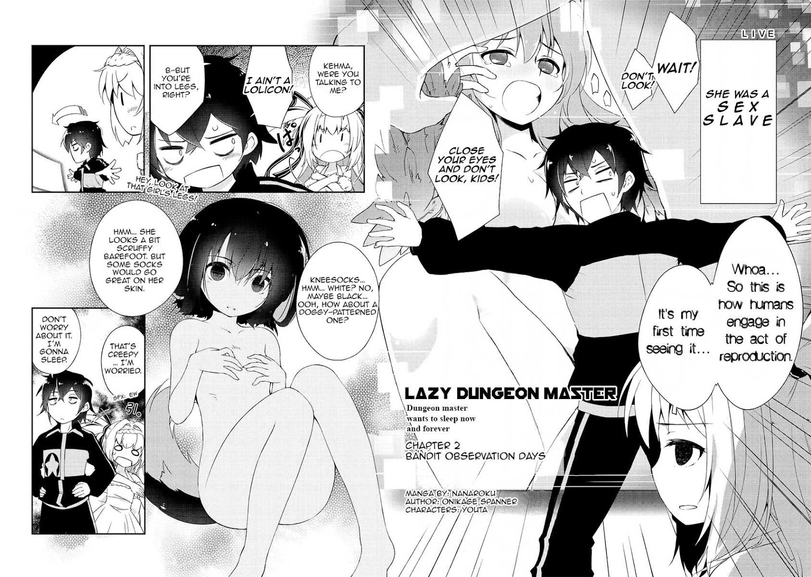 Lazy dungeon master - chapter 2 - Kissmanga