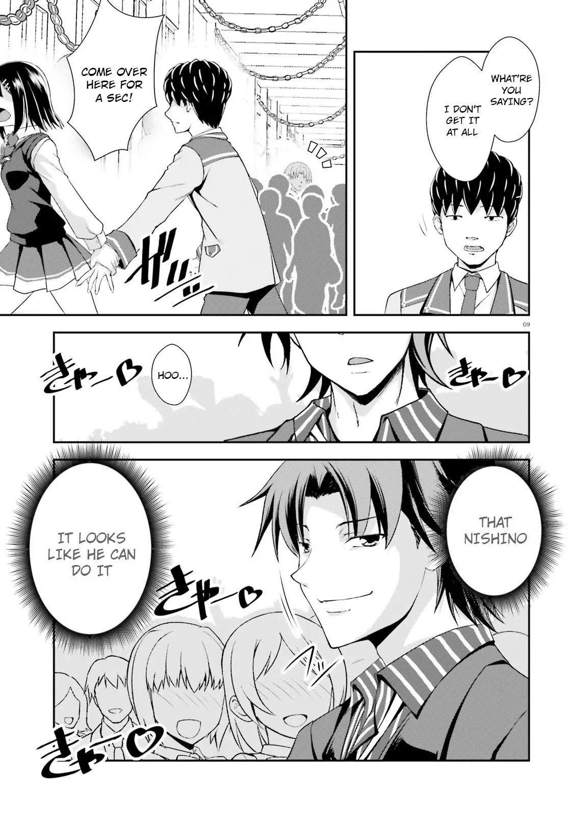 Nishino – The Boy At The Bottom Of The School Caste And Also At The Top Of  The Underground - chapter 9 - Kissmanga