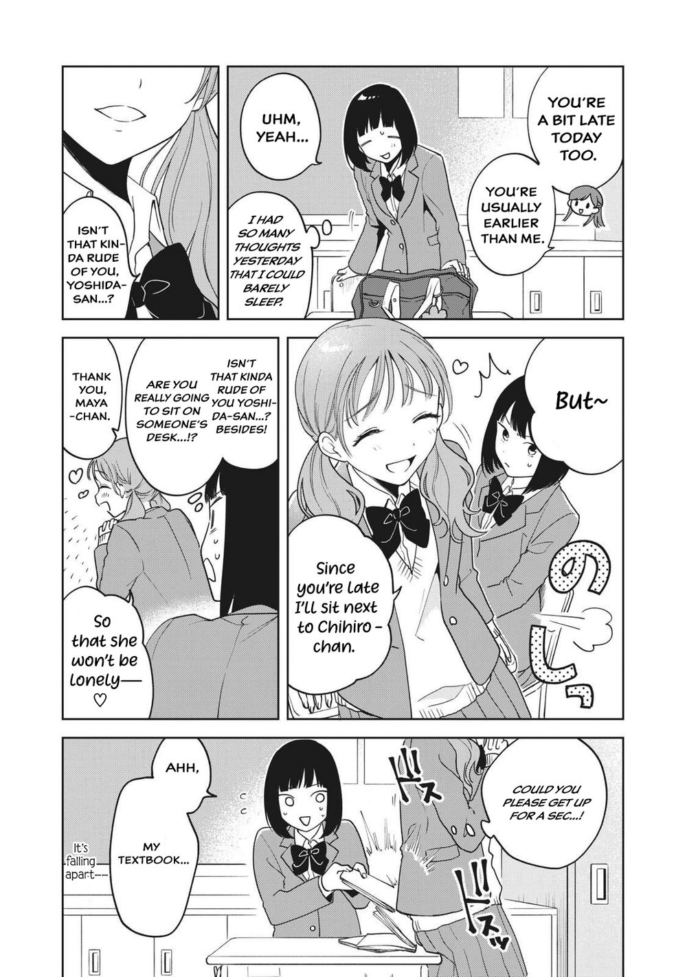 My Idol Sits the Next Desk Over - chapter 4 - Kissmanga - My Idol Sits The Next Desk Over