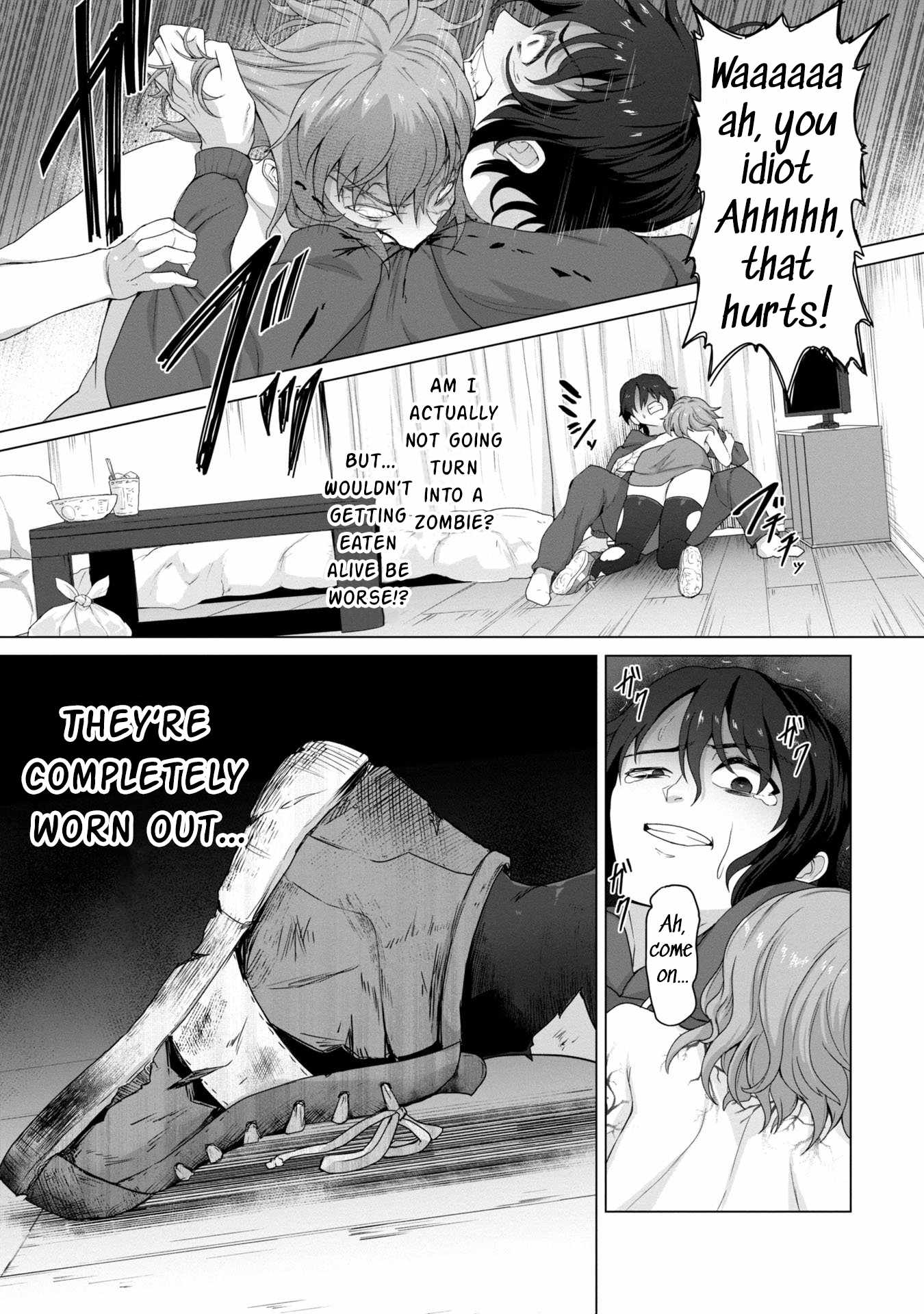 Ore no vaccine dake ga zonbika shita sekai o sukueru Chapter 1 Kissmanga